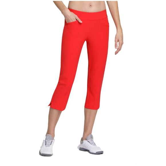 NWOT TAIL Deborah Pull On Capri Golf Pants Size 14 - Picture 1 of 11